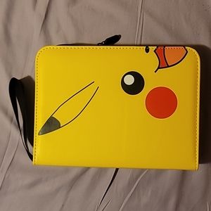 Pokemon Trading Card Binder - 4 Pocket Pages, 50 Sheets, Holds 400 Cards